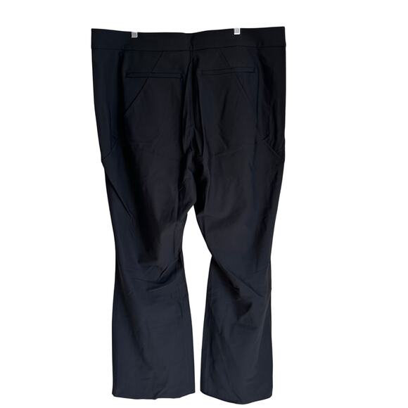 Athleta Stellar Flare Trouser Black 22 - Picture 6 of 11